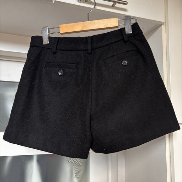 Joe Fresh Wool shorts size 0 (black and beige) - Picture 2 of 4